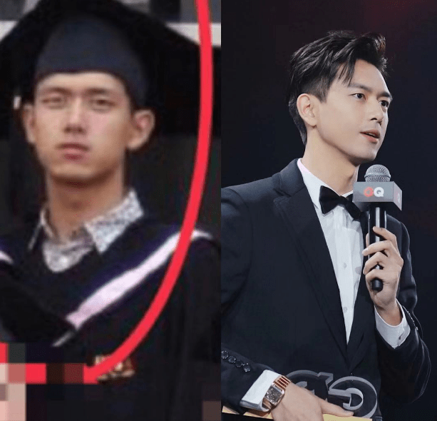 当红男明星毕业照:胡歌俏皮,李易峰李现没变化,看到肖战:成功逆袭