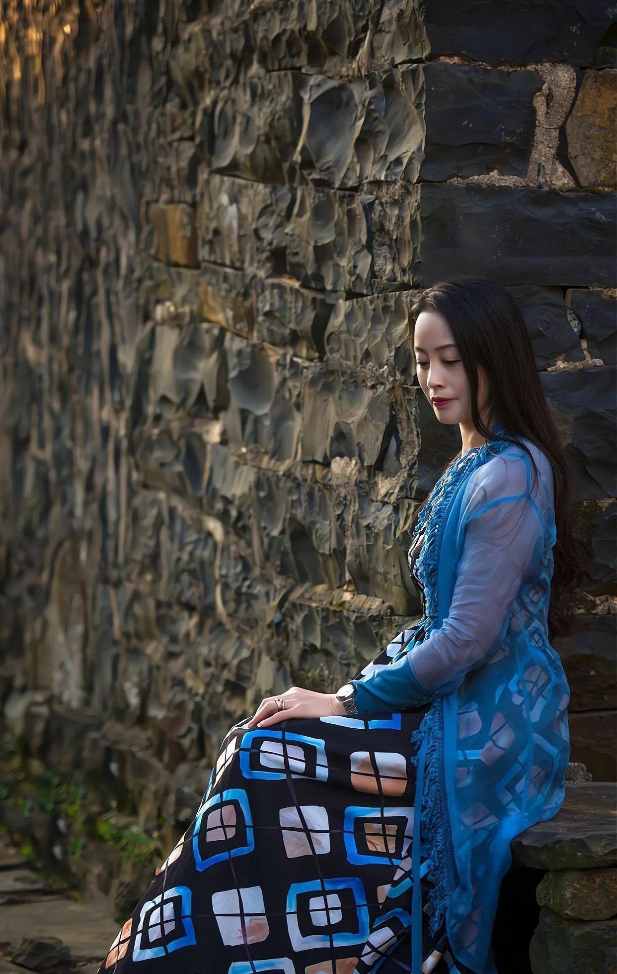 中年阿姨们旅行照如何拍?