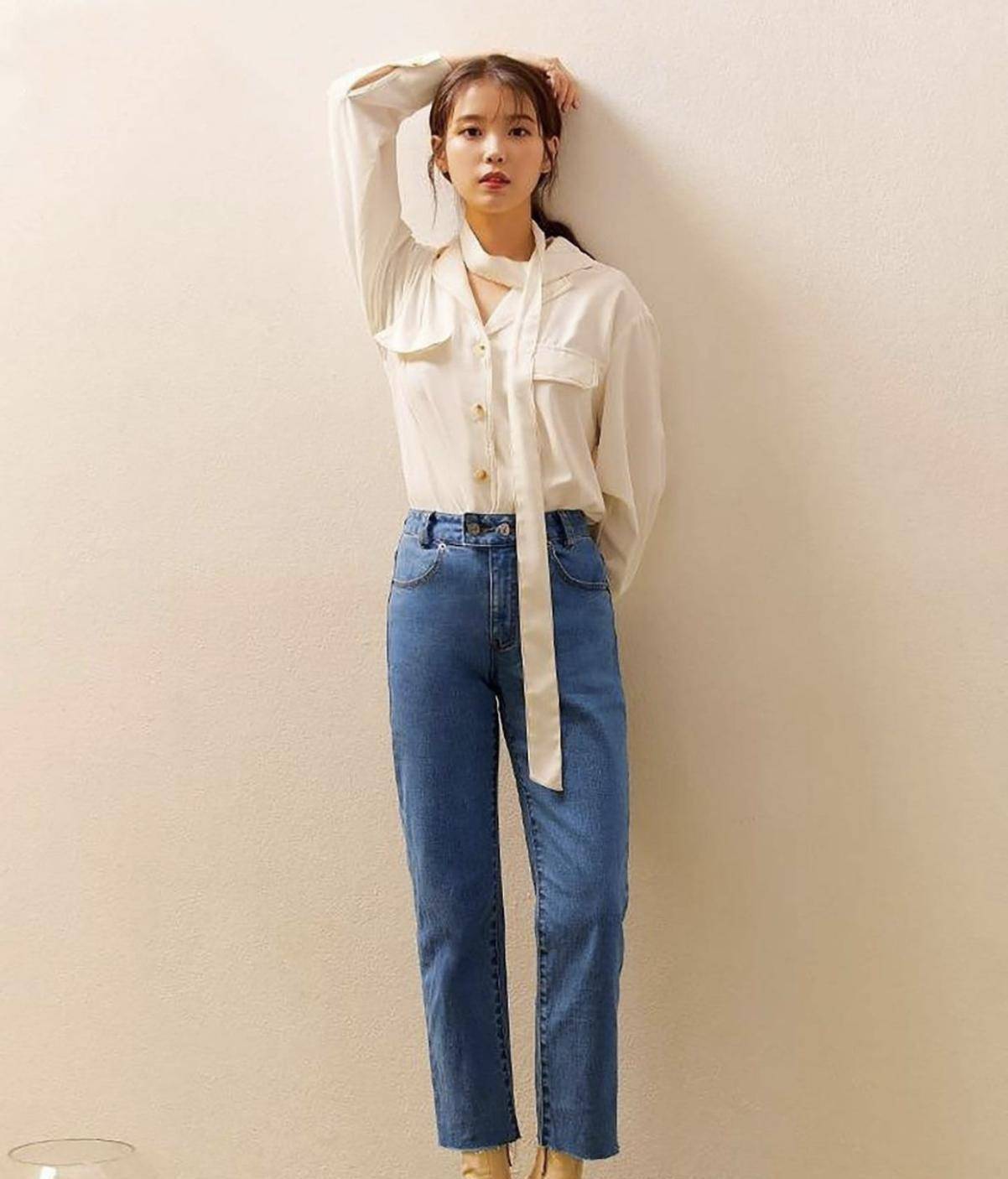 iu李知恩复古港风大片好美,闪闪惹人爱,衣品总是这么好_整体_风格