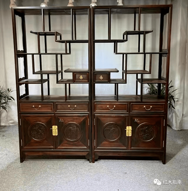 大红酸枝:博古架_价格_家具_厂家