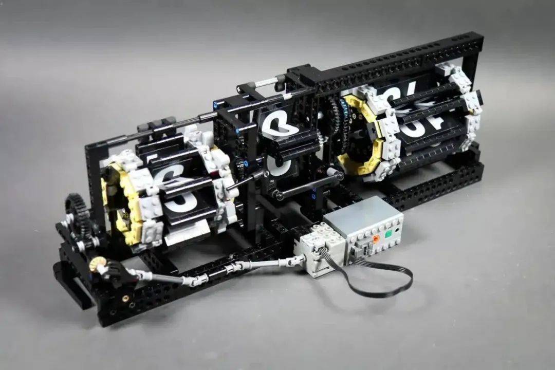 乐高ideas投稿作品《机械翻转时钟》获得万票支持_sariels_bricks