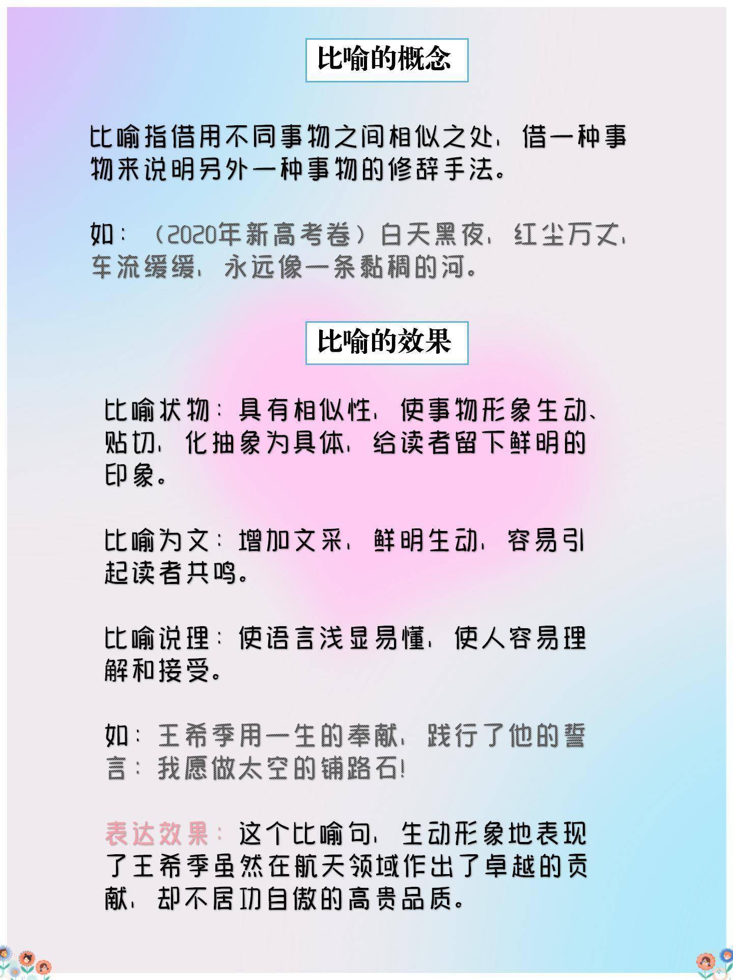 语文素养养成计划：修辞手法第一节比喻_搜狐网