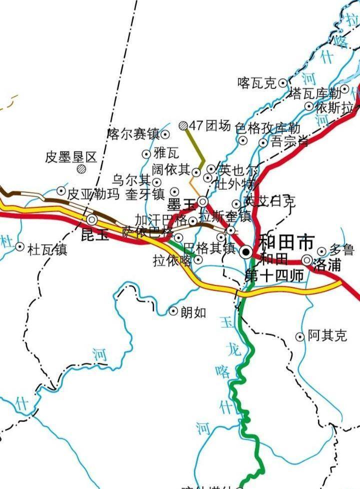 塔克拉玛干沙漠边缘,昆仑山脚下的城市-新疆昆玉市_地方_绿洲_游客