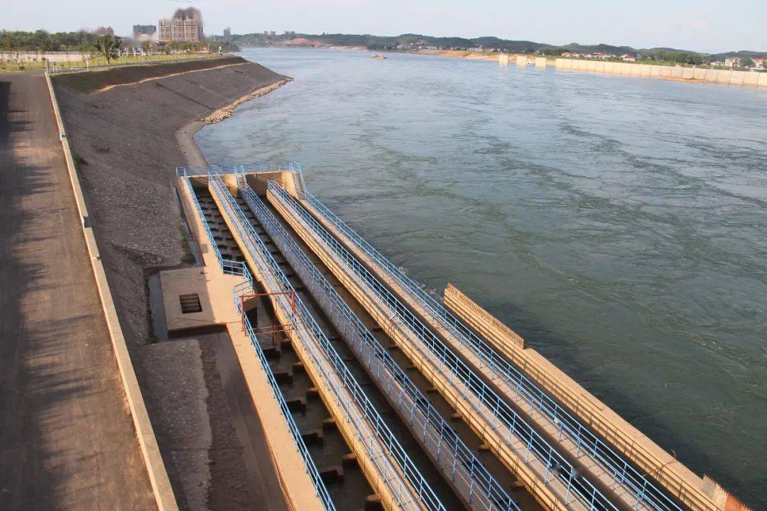 据悉,土谷塘航电枢纽鱼道的结构形式采用垂直单侧竖缝式,全长728.