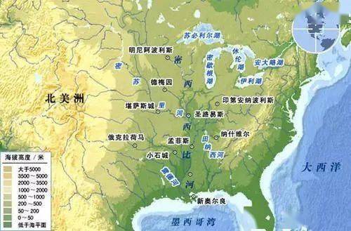 安大略湖地图图片