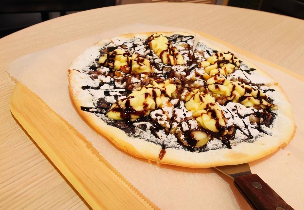 香蕉巧克力披萨,越简单越有难度的披萨