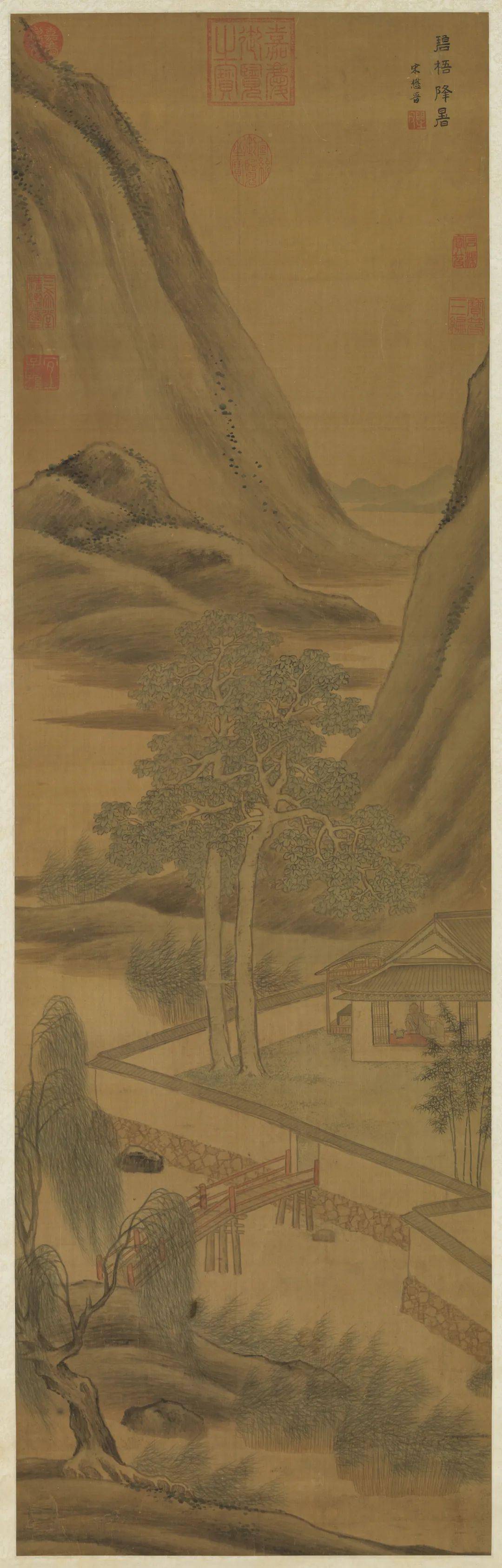 走过四季,台北故宫收藏的国宝山水(高清130图)_秋山_唐寅_王蒙