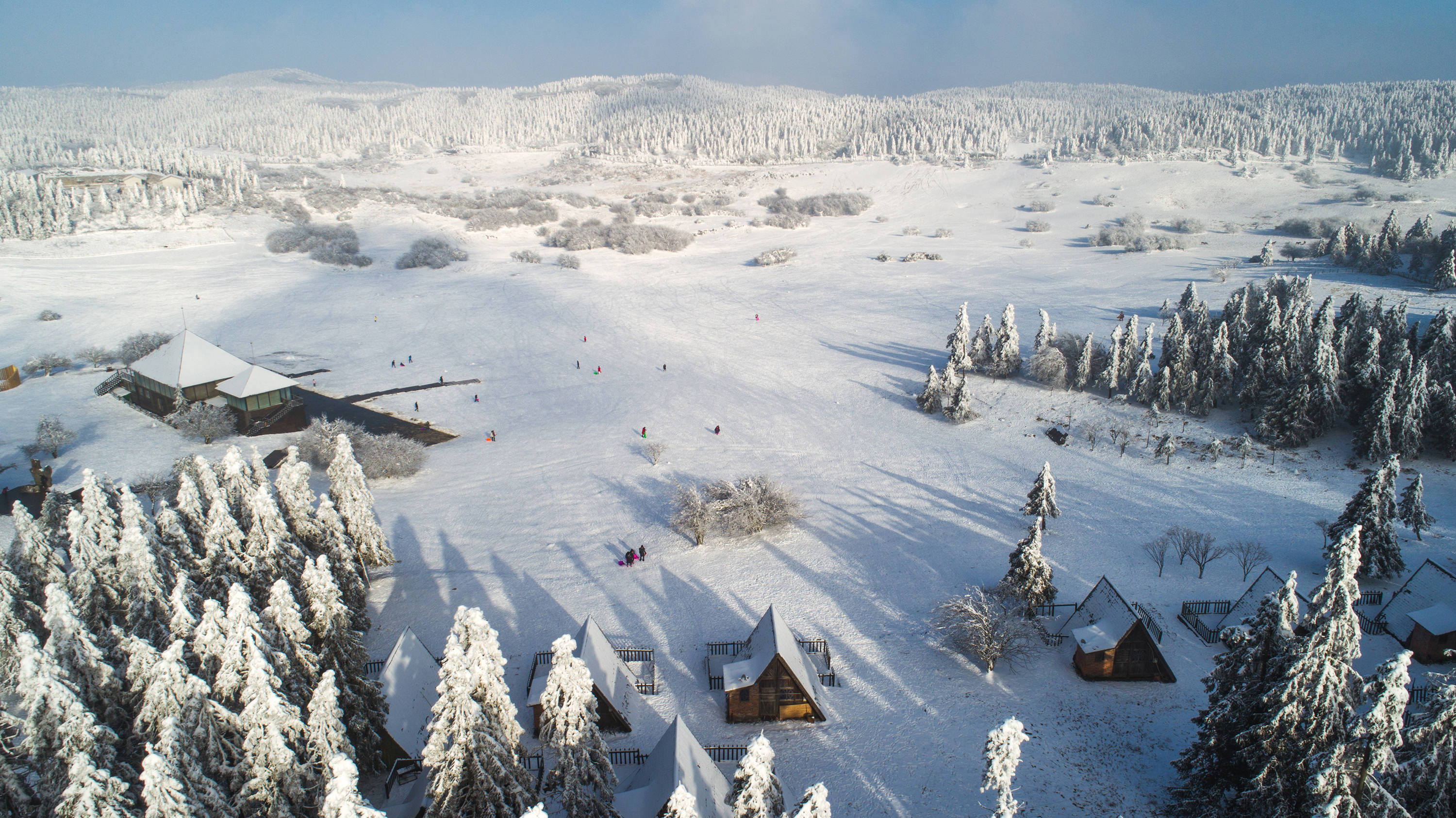 不再查验核酸证明,健康码,行程码,仙女山玩雪去!_景区_武隆_游客