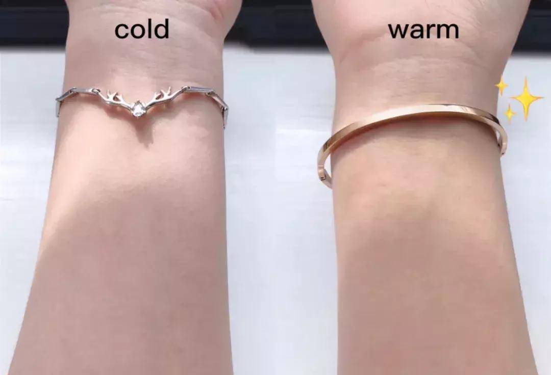 用饰品判断冷暖皮或者看平时戴戒指,项链这些首饰的时候金银哪种更