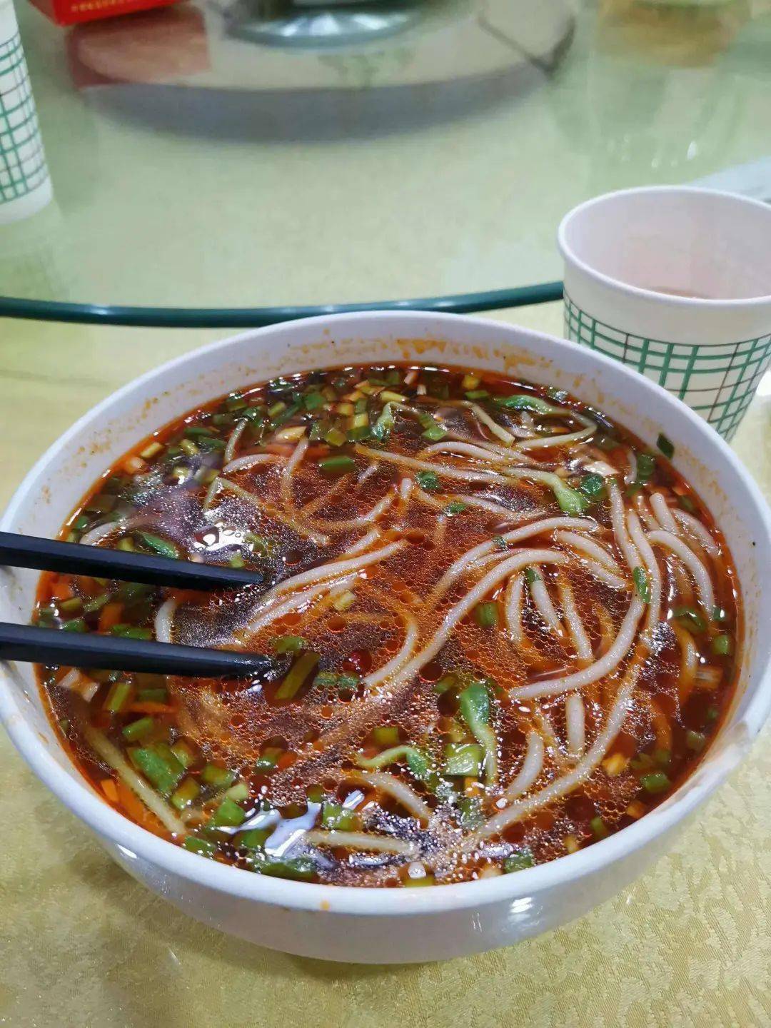 一口下去身子都暖了~_味道_饸饹_油茶