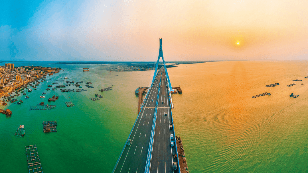 中国最美公路 | 海文大桥,创七项中国之最!_海南省_海口_文昌市