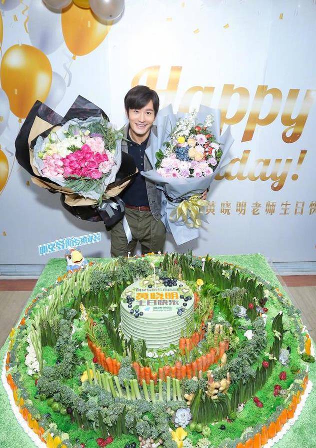 明星的蛋糕都好有趣!_生日_黄晓明_周杰伦