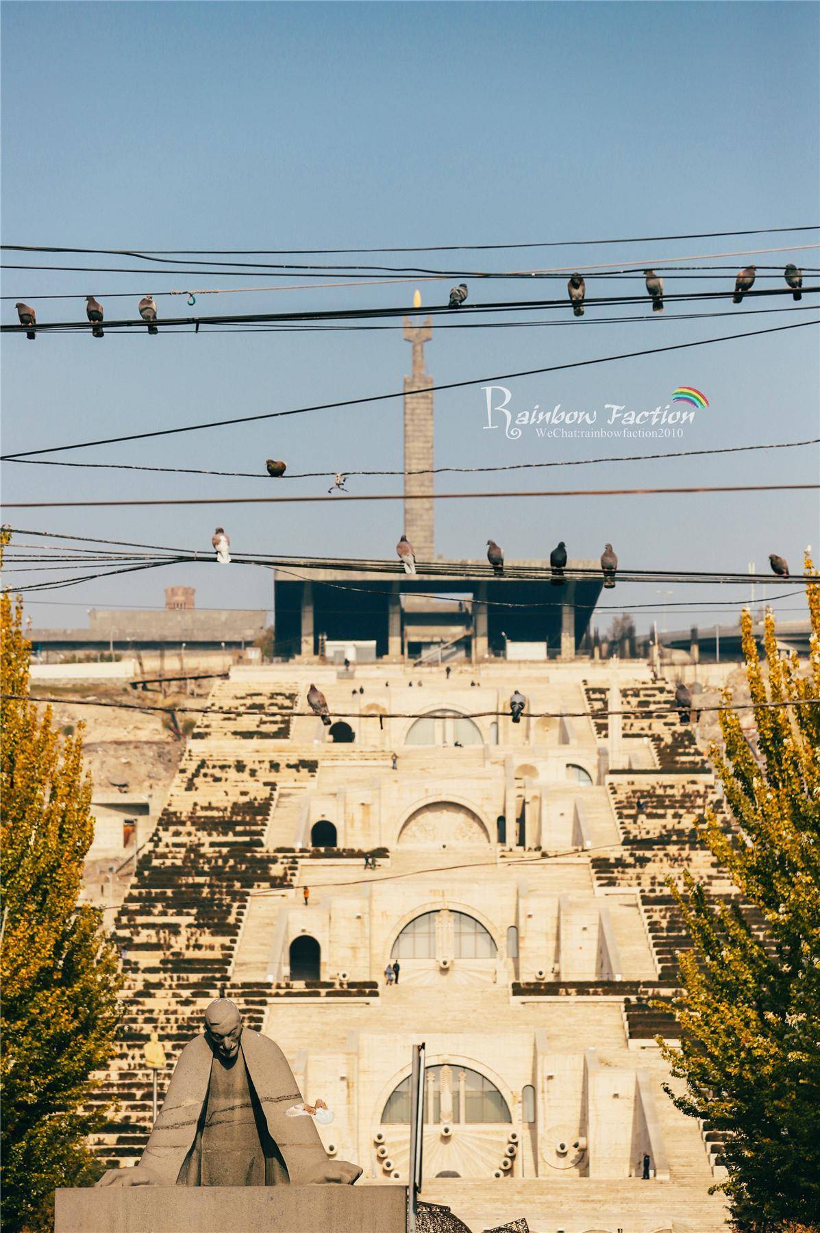 亚美尼亚的故事——埃里温城市深秋漫步_阶梯_国家_广场