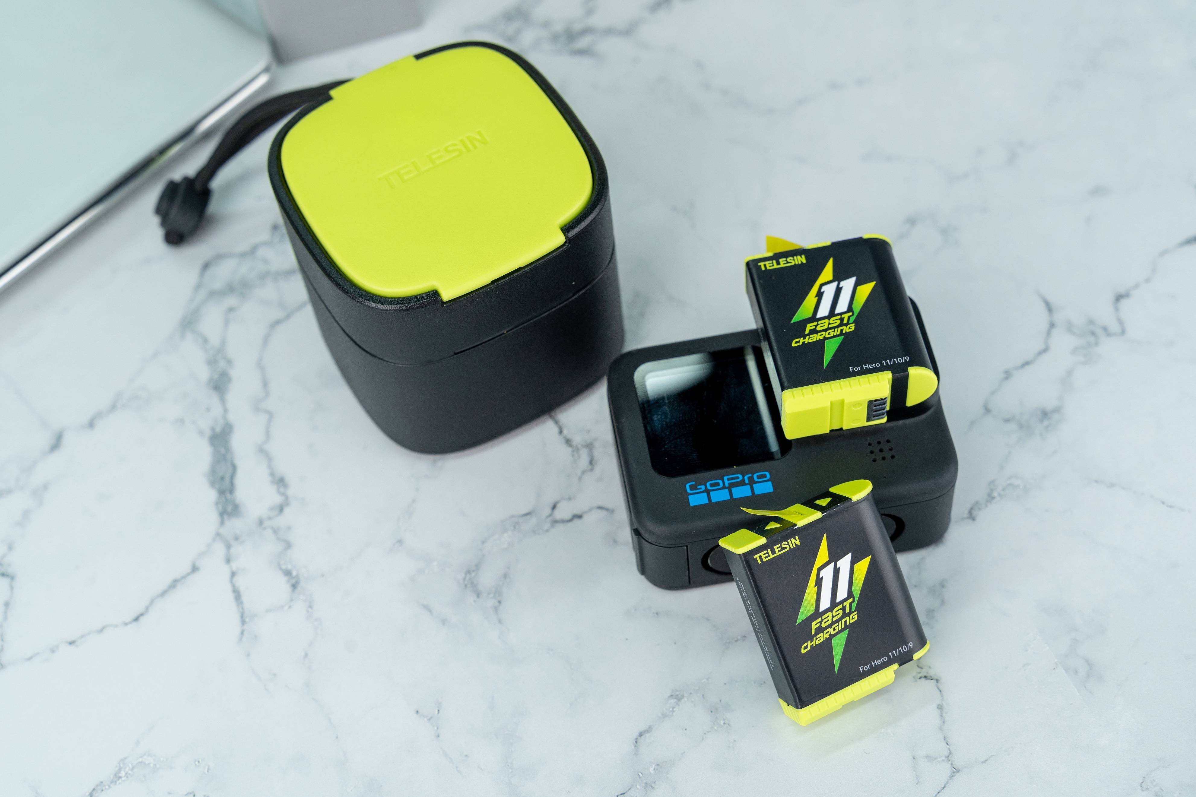 GoPro续航拯救者,泰迅长短途双电快充二人组,助你告别电量荒