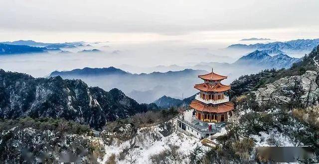 这个冬天,不妨到洛阳白云山,感受一场冰雪盛宴_冬日_中原_景区