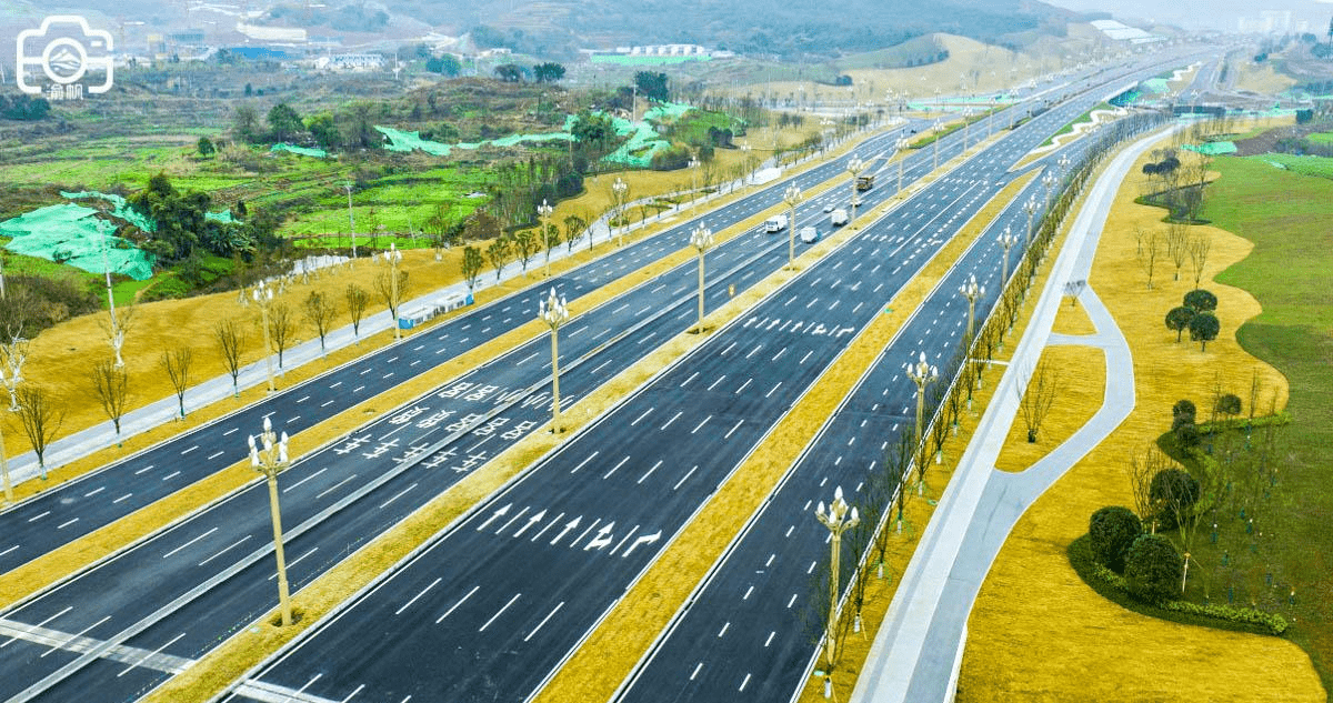 双向十六车道,重庆终于有了一条配得起城市地位的主干道_深南大道