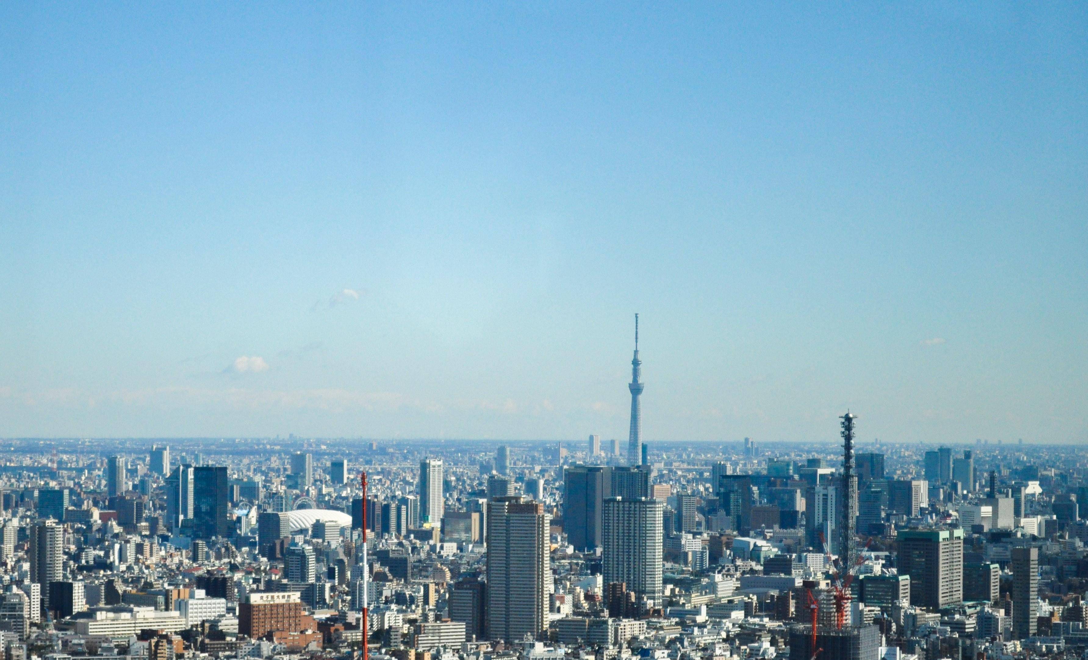 形成了首都圈城市群,从东京的中心城区,很难一眼看到城市群的边缘