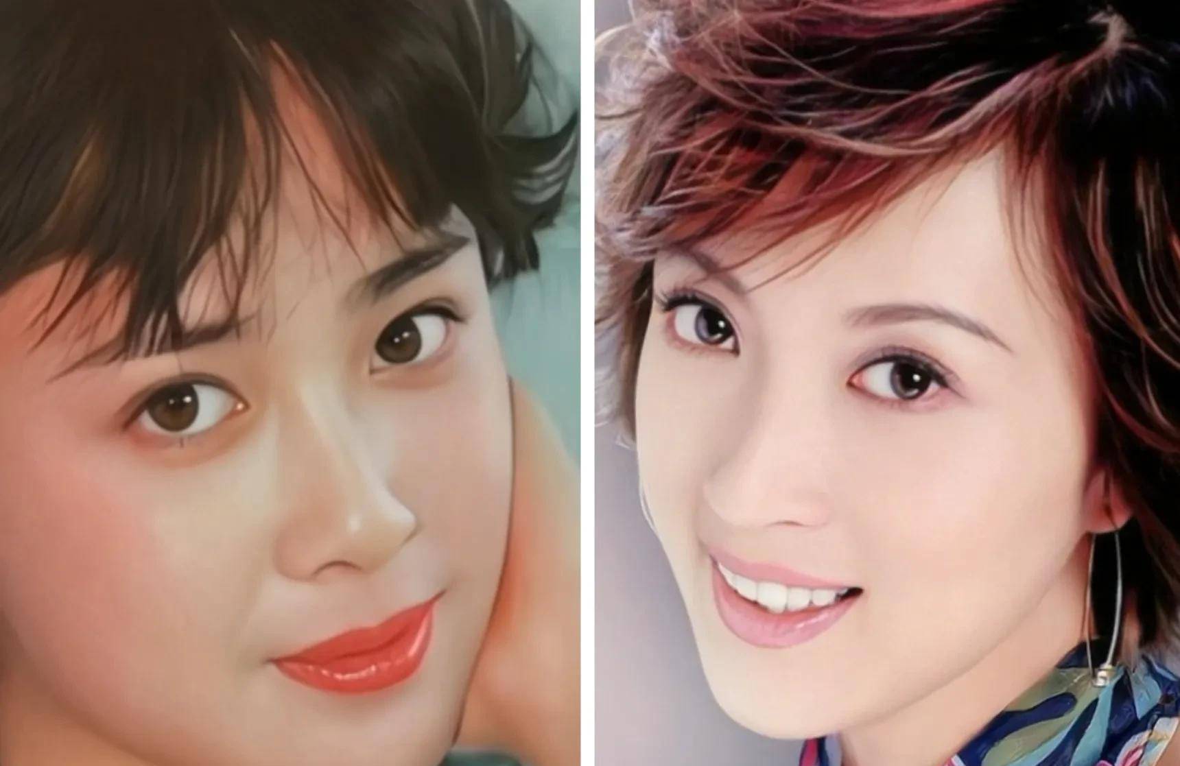 李嘉欣和金巧巧手指很瘦无肉,嫁的都不错,傅艺伟美,情感坎坷_美女