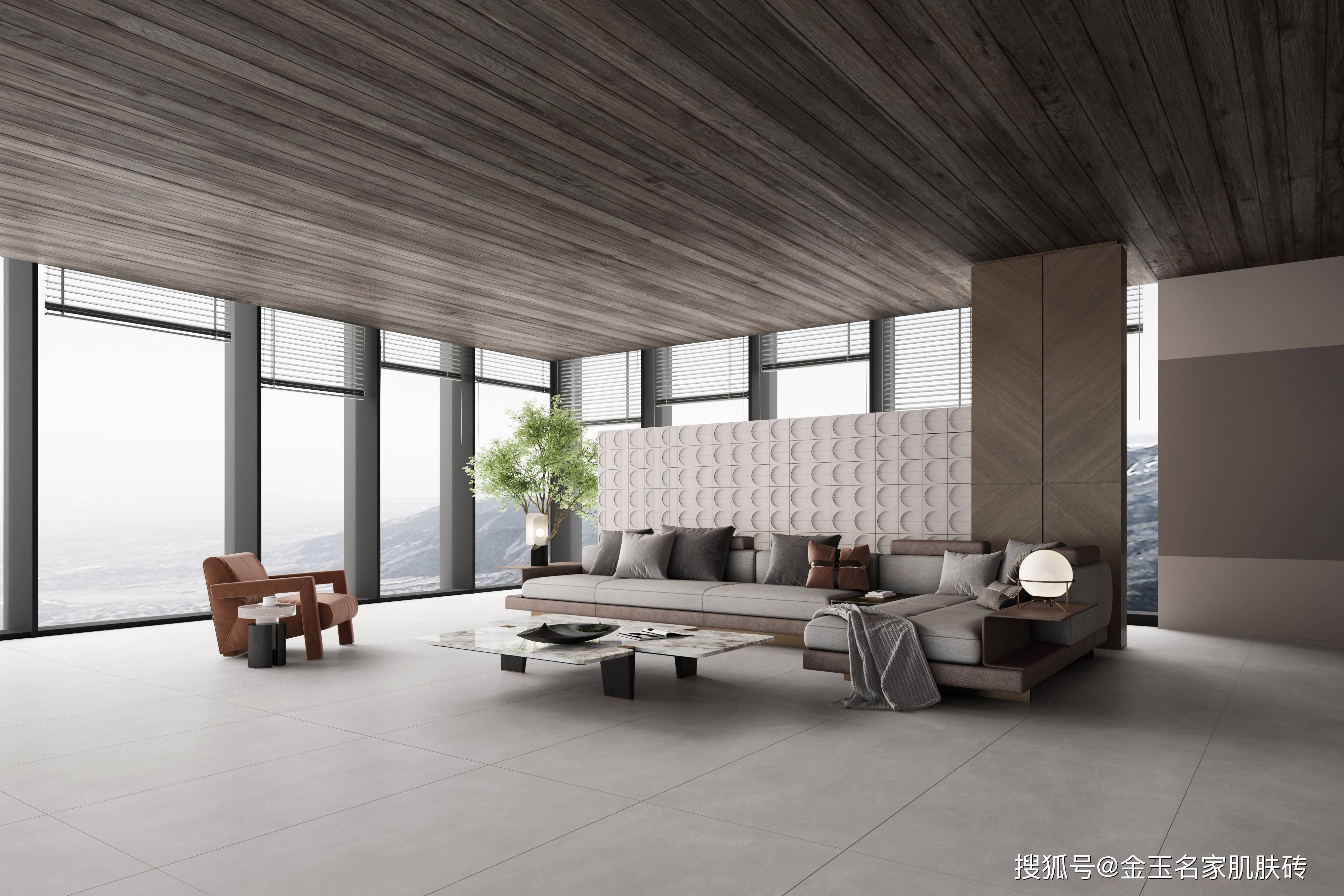 风靡家装届,安静朴素的侘寂风装修_瓷砖_质感_的设计