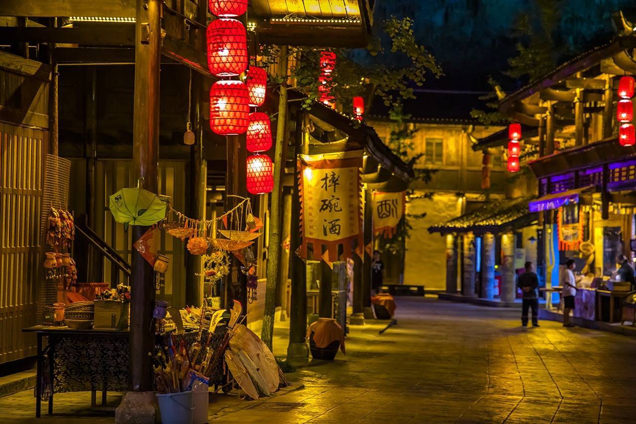 湖北宜昌车溪民俗风景区,古色古香,在这里可以领略土家民俗风情_老街_