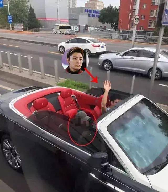 偶遇贾乃亮开跑车,看清副驾驶的人,网友:你开心就好_李小璐_心情_车技