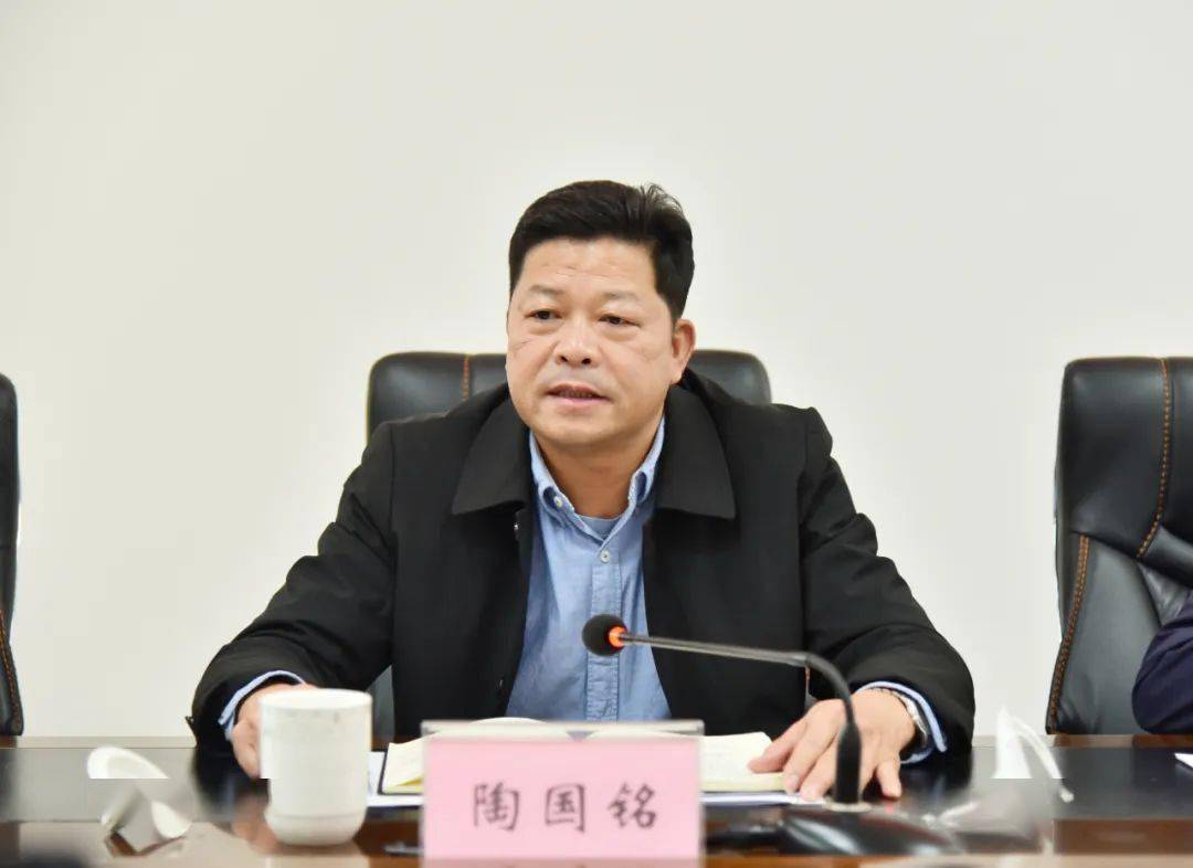 陶国铭到梧州市长洲不锈钢制品产业园区调研推进项目建