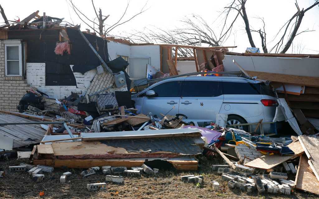 美国中部遭龙卷风袭击 造成得州至少7人受伤