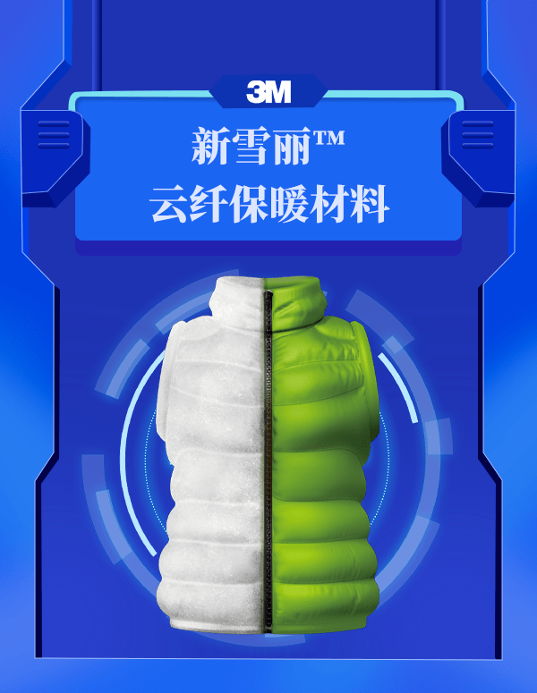 3m新雪丽云纤保暖材料重新定义保暖科技,开启可持续时尚新未来_中国