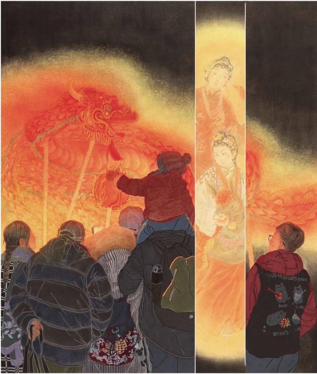 中国画 95cm×173cm刘云生《西部儿童》水彩2010年柳新生 《 月光曲