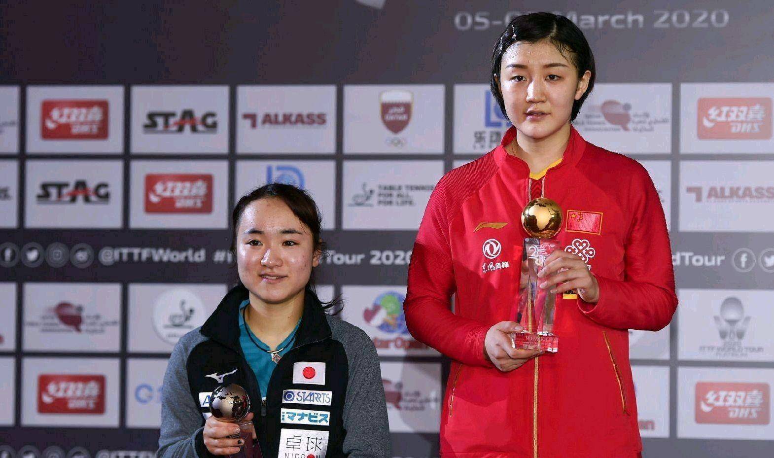 两代乒乓国手,乒乓名宿乔云萍,在初见14岁陈梦时说,"我刚见她,觉得