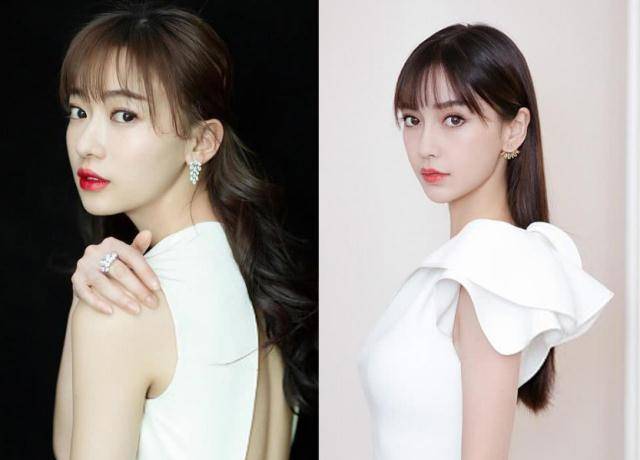 吴谨言越来越像angelababy了,发型妆容微笑唇,网友:东施效颦?
