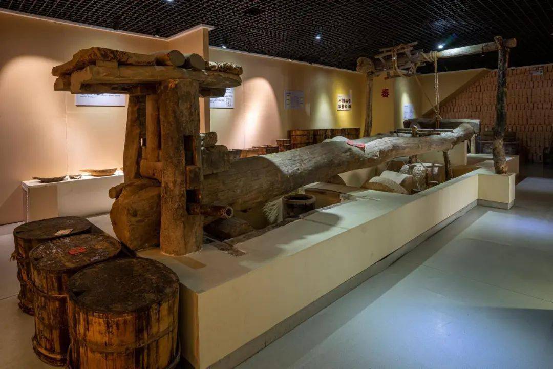 白银市博物馆"白银民俗—油坊展"展现地区传统文化_父亲_展厅_辘轳