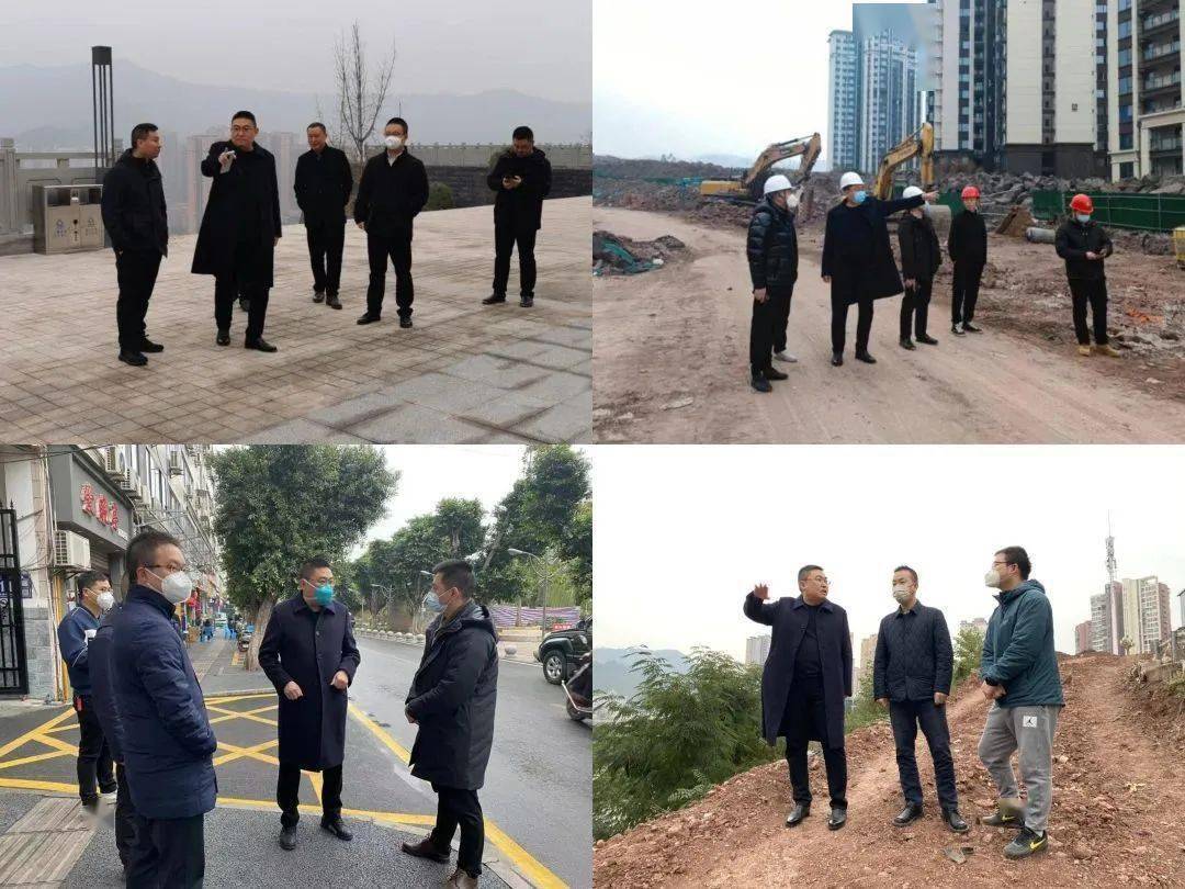 近期,副县长李小波检查古蔺县人民医院新建工程项目,古蔺河综合治理