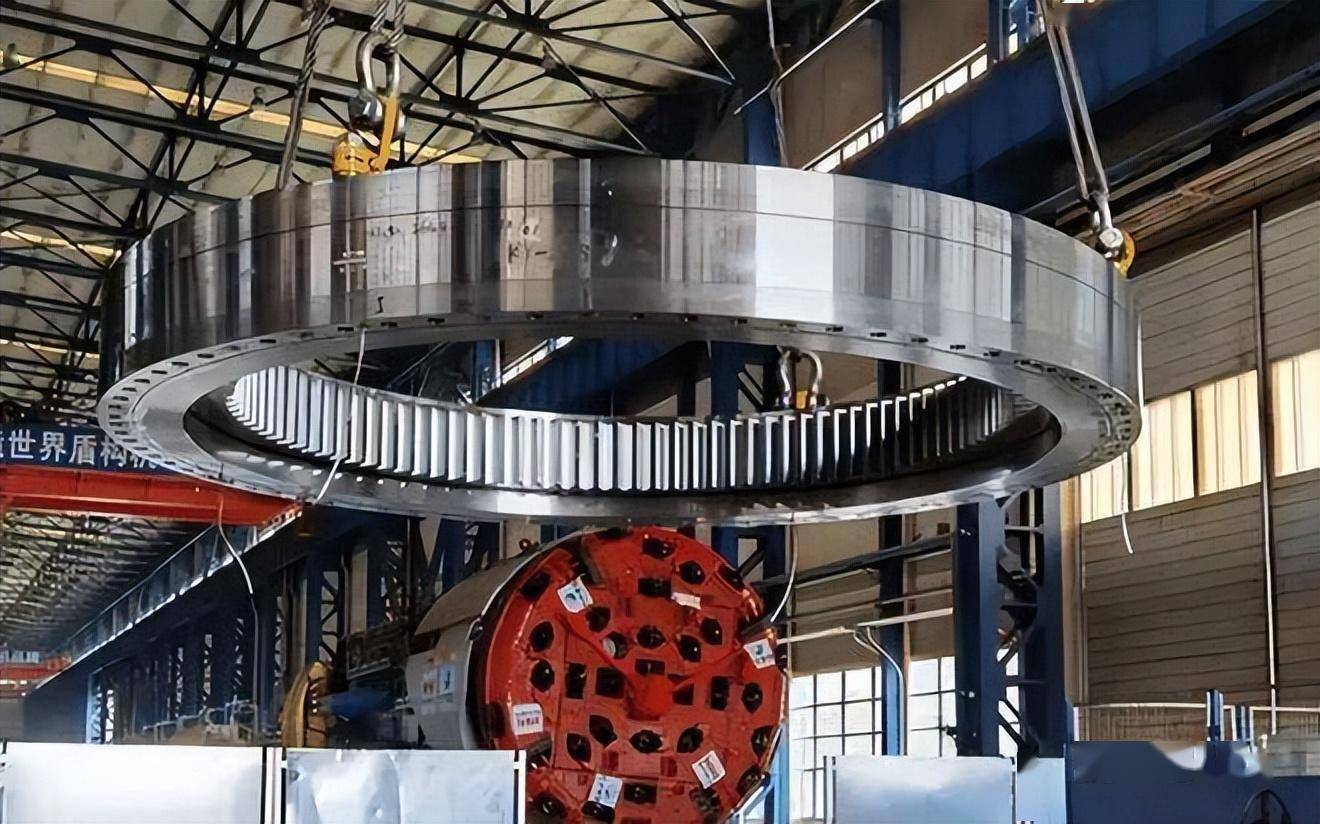 我国成功研制盾构机用超大型主轴承_制造_加工_生产