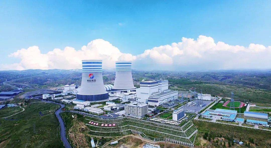 横山项目实景图"以前,发电厂的烟囱排放出的烟气会引起石膏雨,惹得