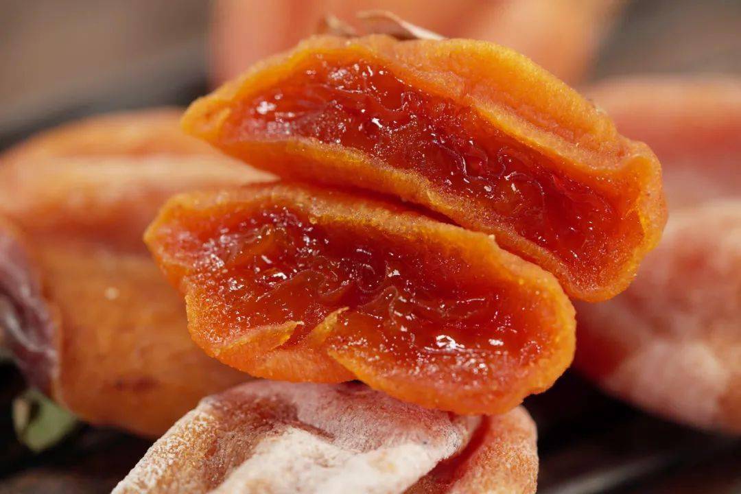 火了几年的富平柿饼,满满糖霜,口口流心!_曹村_自然_柿子