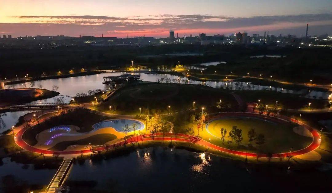 大廠桃湖公園榮獲2022年南京市這一獎項!_新區_景觀_方面