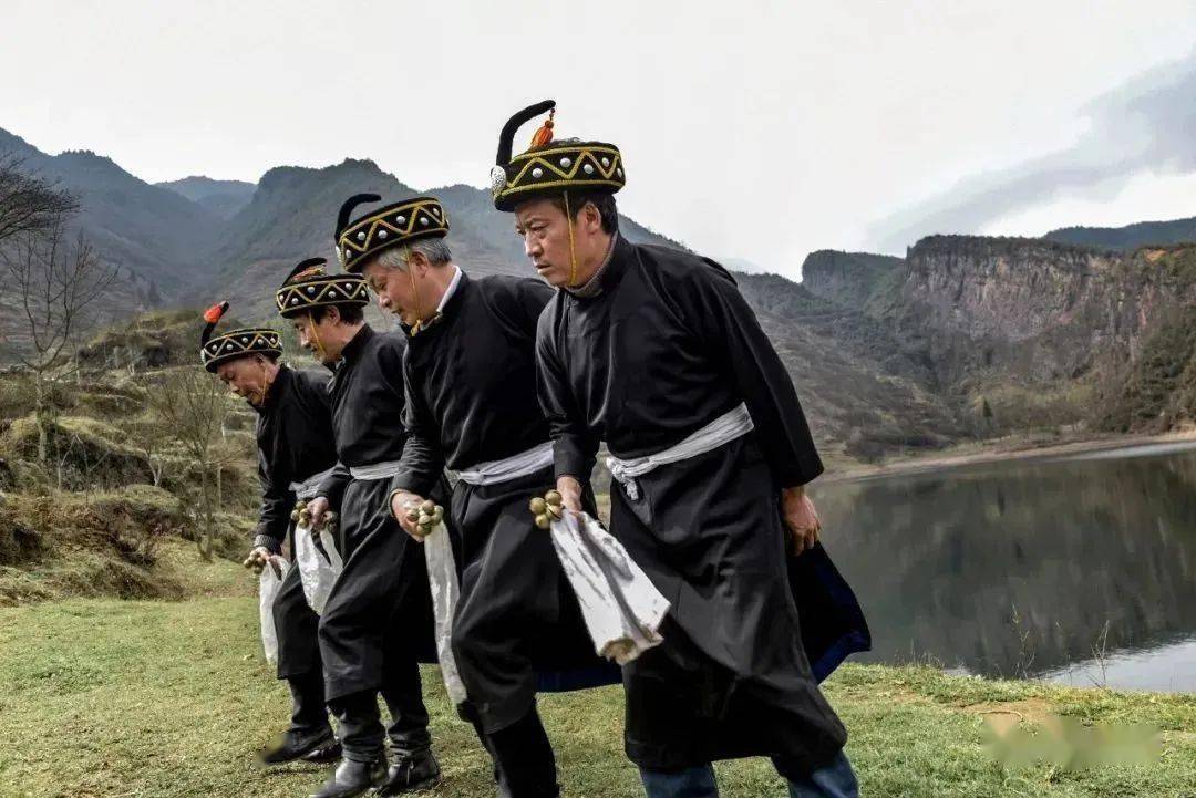 非遗·昭通彝族"喀红呗"_大凉山_舞蹈_云南