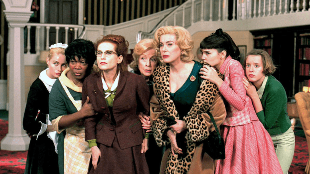 《八美图》是由法国celluloid dreams发行的悬疑片,由弗朗索瓦·欧容