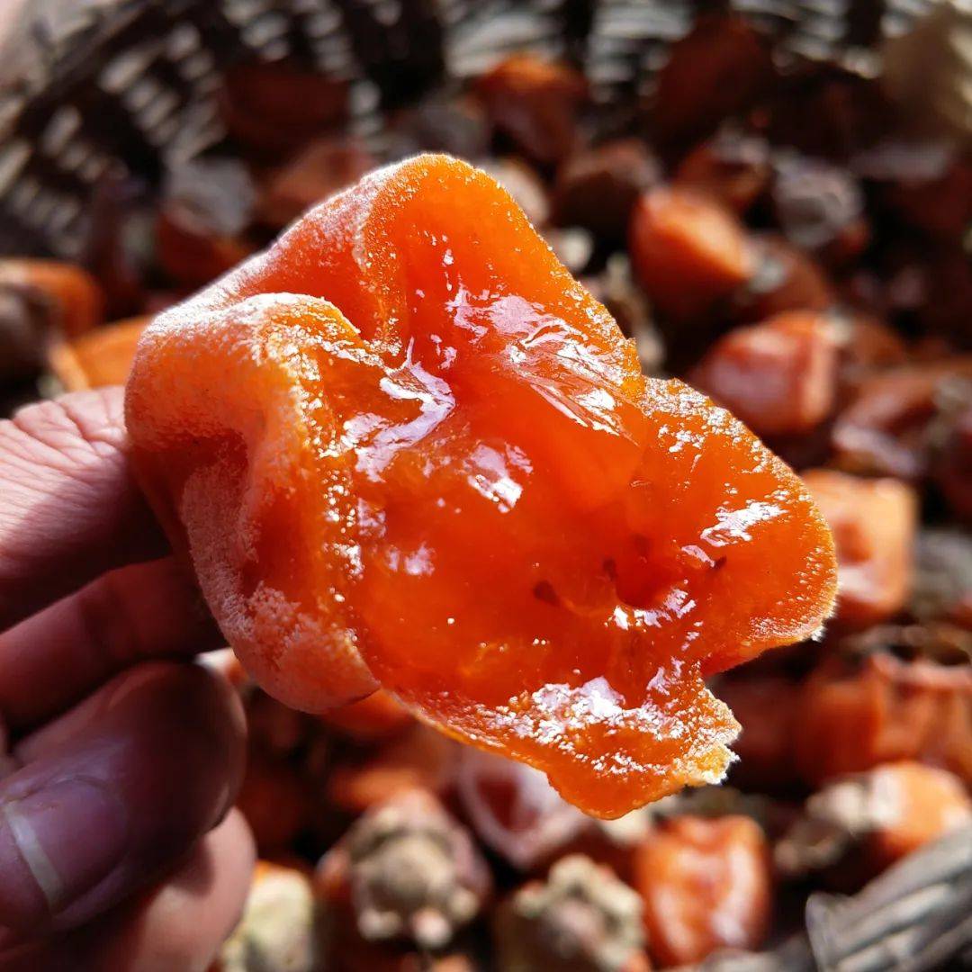 「富平柿饼」,听到这四个字,就开始流口水了……_曹村_自然_柿子