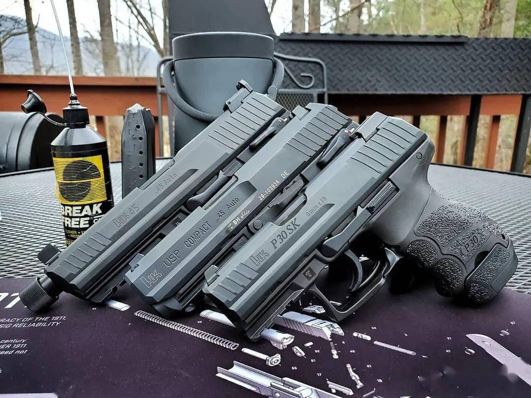 【强力干将】hk公司hk45/hk45c手枪美图欣赏_战术_公众_备份