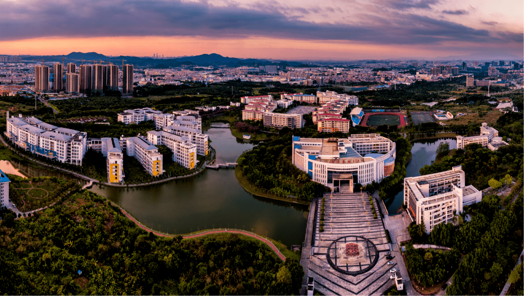 广东科技学院鸟瞰图图片