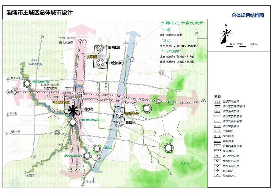 研究範圍465平方公里,淄博主城區總體城市設計出爐_活力_文化_空間