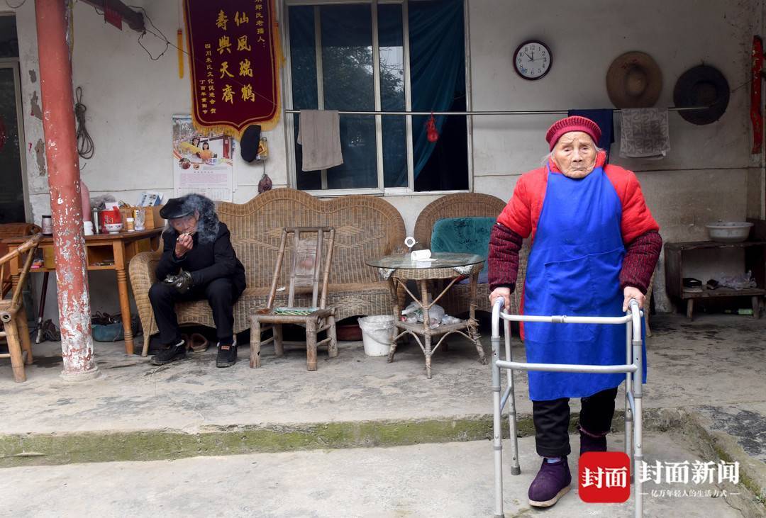 图集|一组照片回顾四川最长寿老人朱郑氏_双流_成都_机场