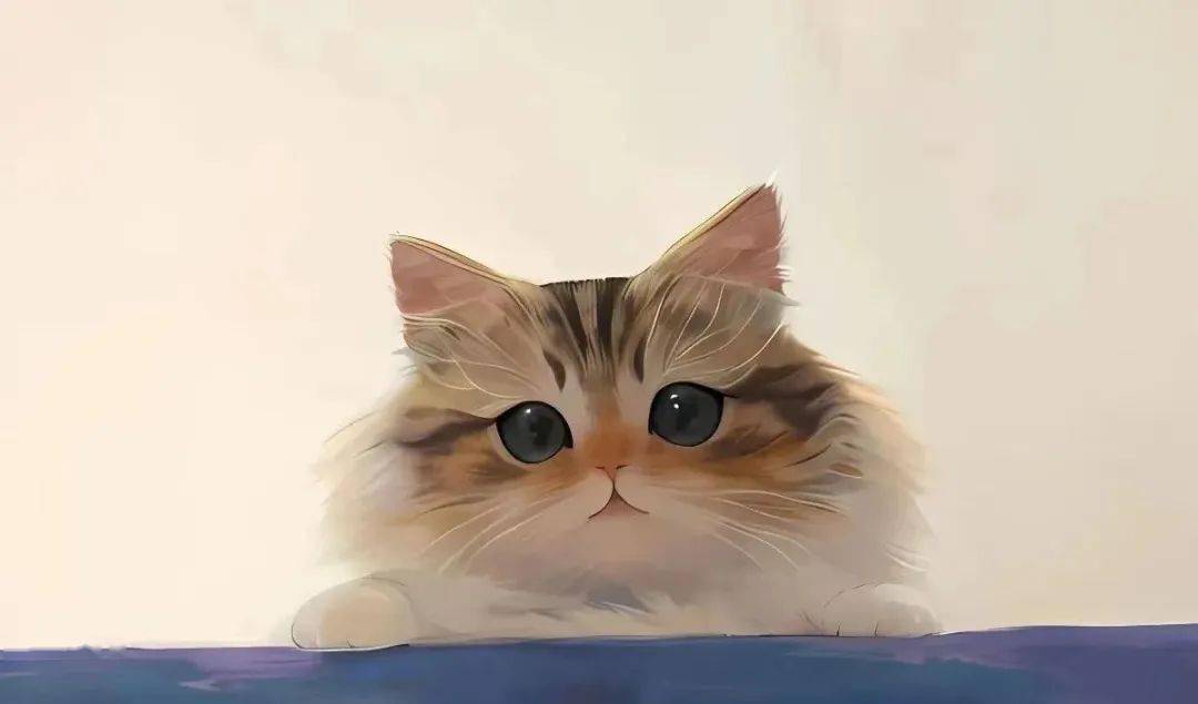 小猫二次元可爱壁纸图片