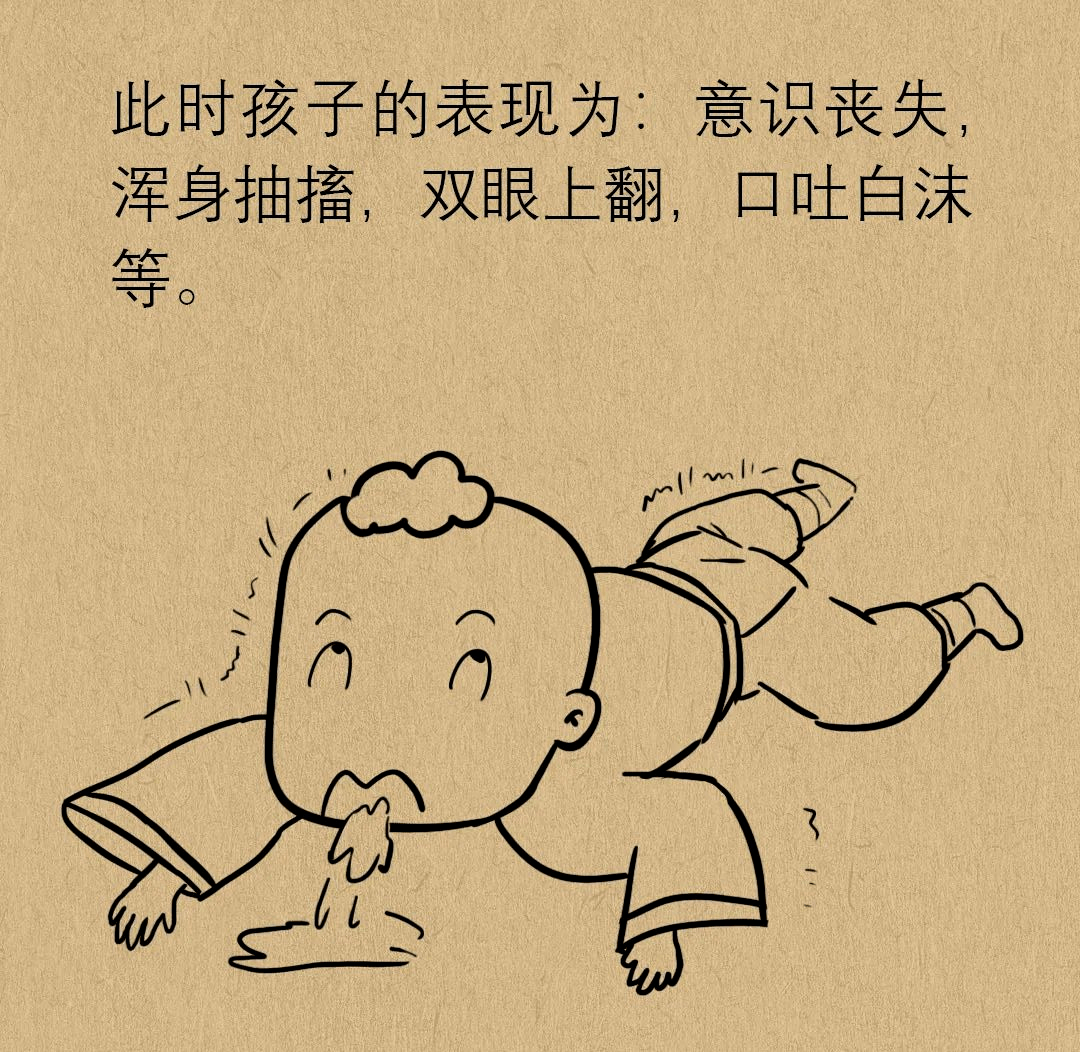 口吐白沫简笔画图片