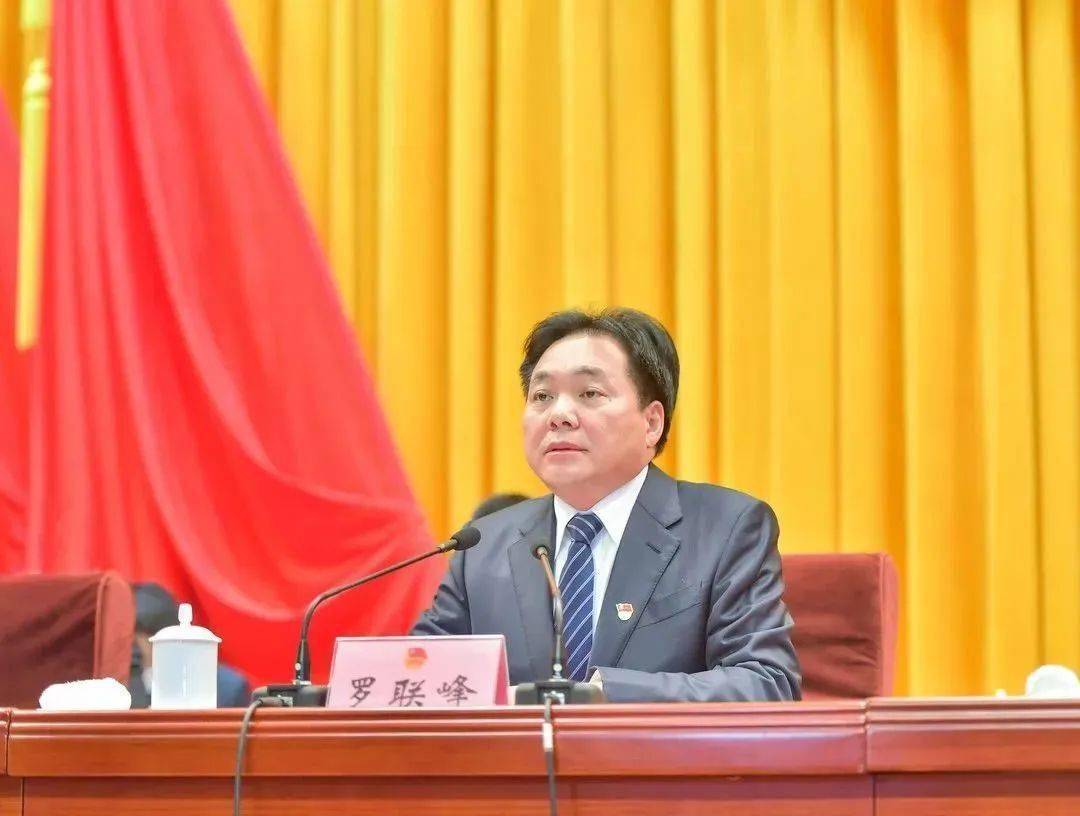 市委书记罗联峰讲话罗联峰代表中共仙桃市委,对大会的召开表示热烈的