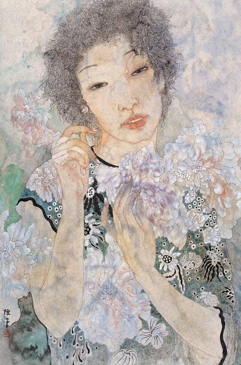 当代工笔人物百家精品合集_作品_系列_赵国经