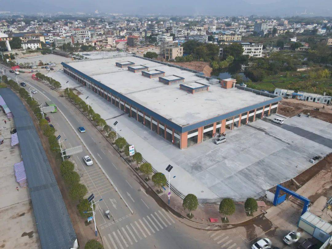 【团结一致抓发展】董塘镇荣昌农贸市场建设项目进入收尾阶段_仁化