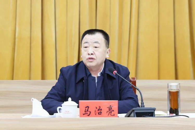 调研员马治亮提出具体要求,县委书记连树斌讲话,市乡村振兴局局长罗列